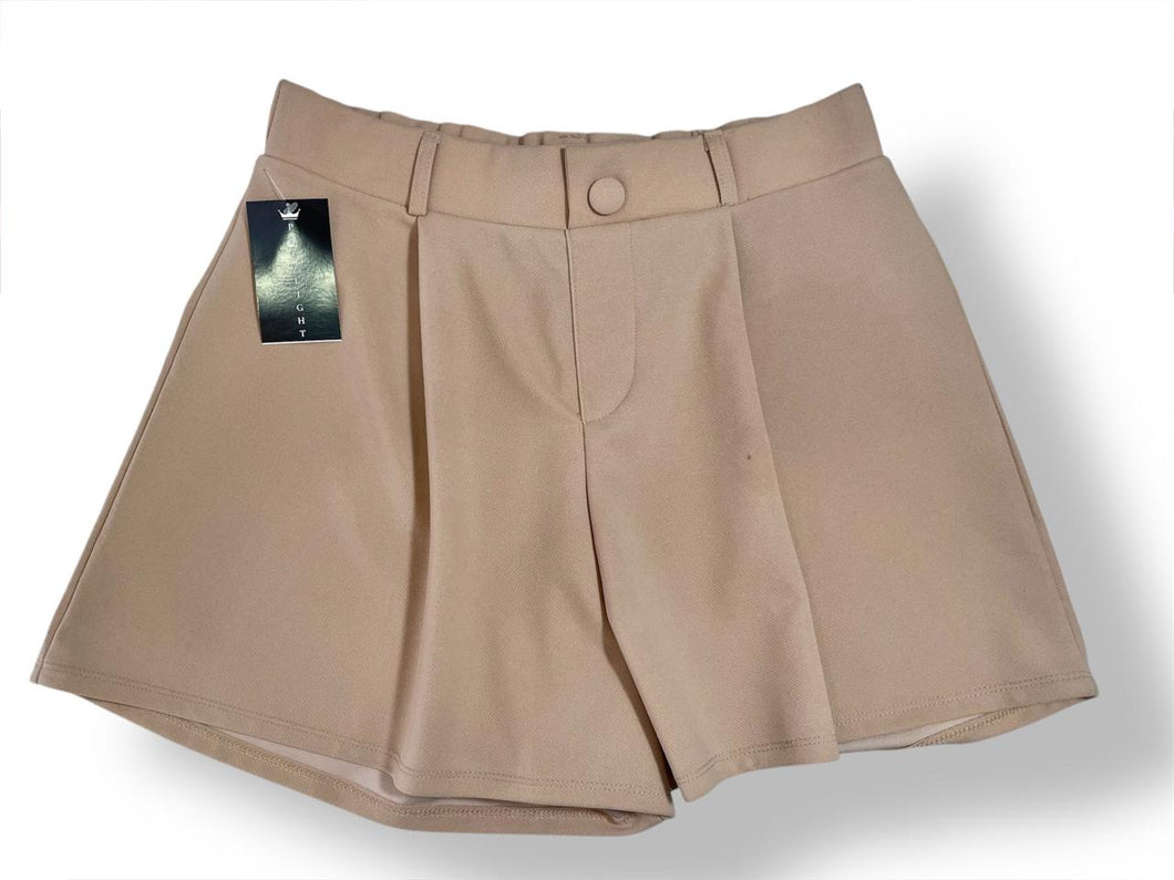 Short amplio beige