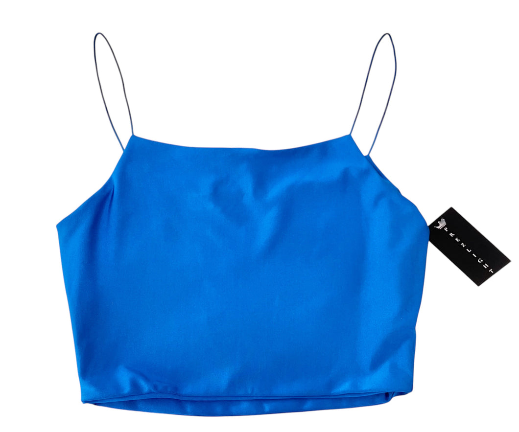 Top Básico Azul