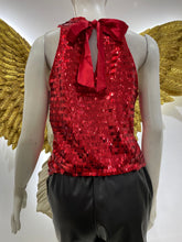 Cargar imagen en el visor de la galería, Blusa roja lazo
